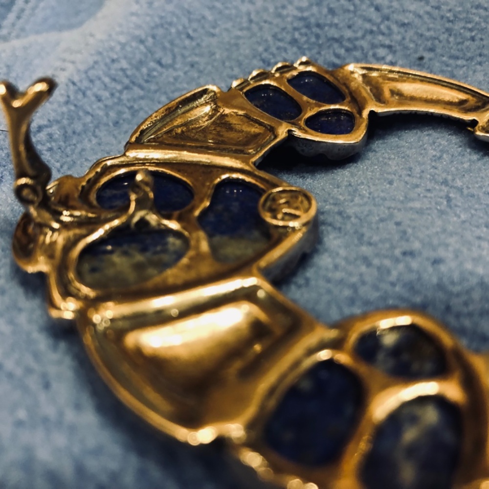 Carolyn Pollack arrowhead lapis enhancer - Picture 8 of 10